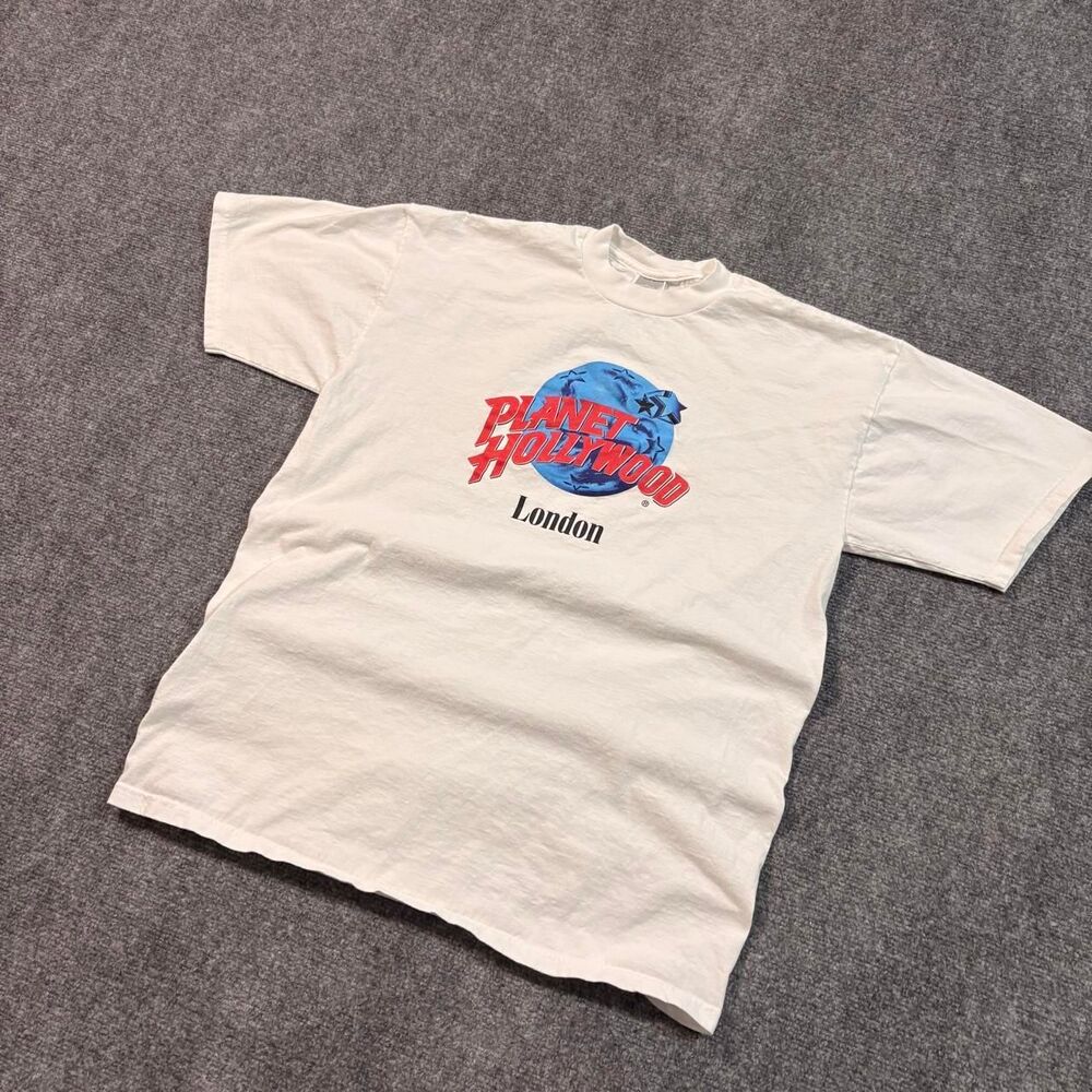 Vintage 90s Planet Hollywood London Short Sleeve Tee